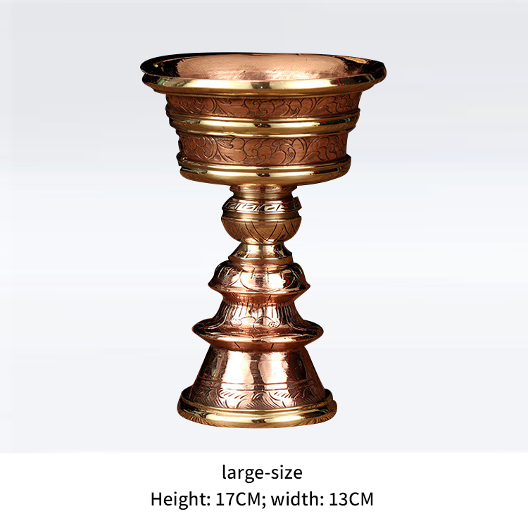 Handmade Brass Meditation Bell – Retro Tibetan Buddhist Prayer Handbell | Custom Logo | Lucky Dinner & Home Decor